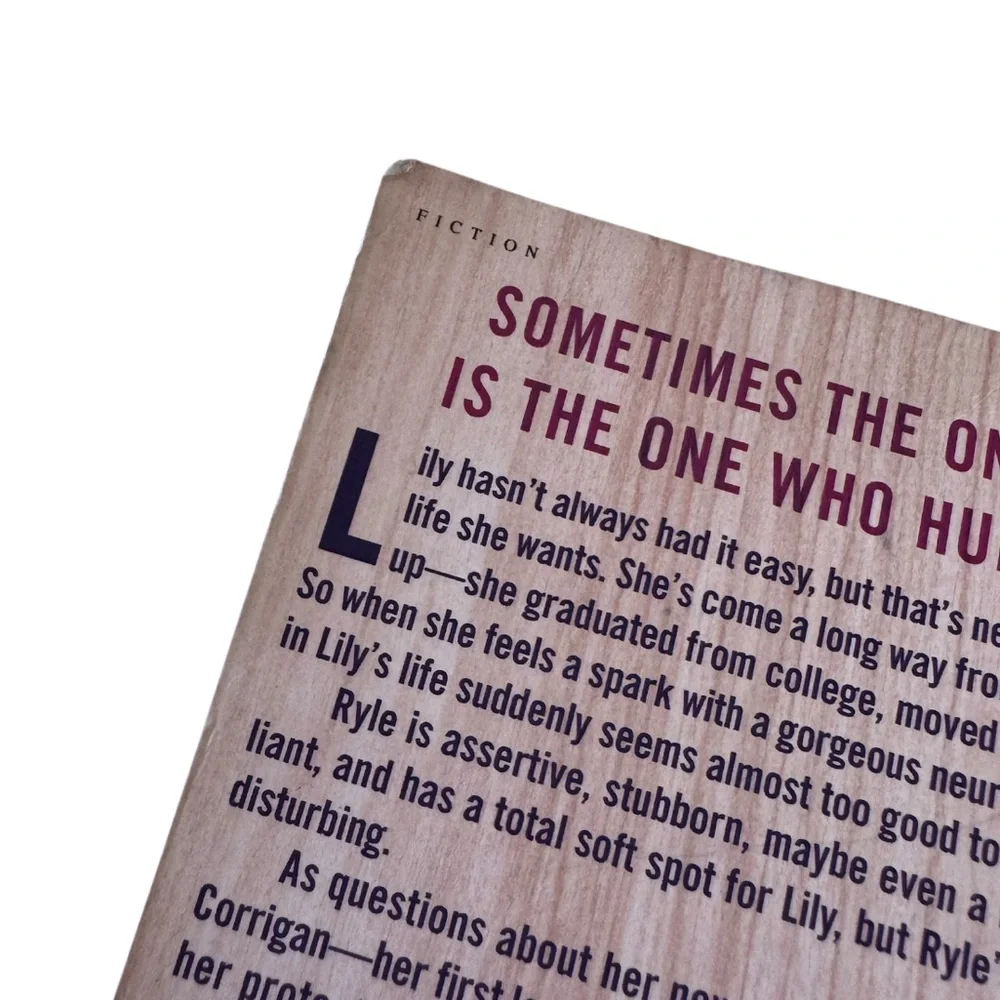 'It Ends With Us' Book by Colleen Hoover